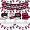 Big Dot of Happiness Maroon Grad - Best is Yet to Come - Banner and Photo Booth Decor - 2025 Burgundy Grad Party Supplies Kit - Doterrific Bundle